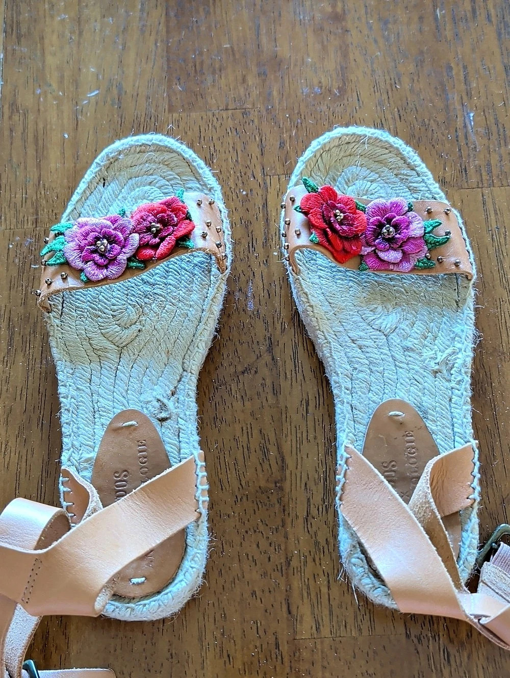 Soludus Espadrille Gladiator Sandals - US 8
